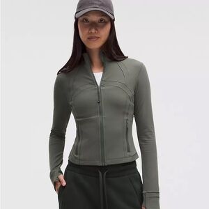 Lululemon Cropped Define Jacket Palm Deco
